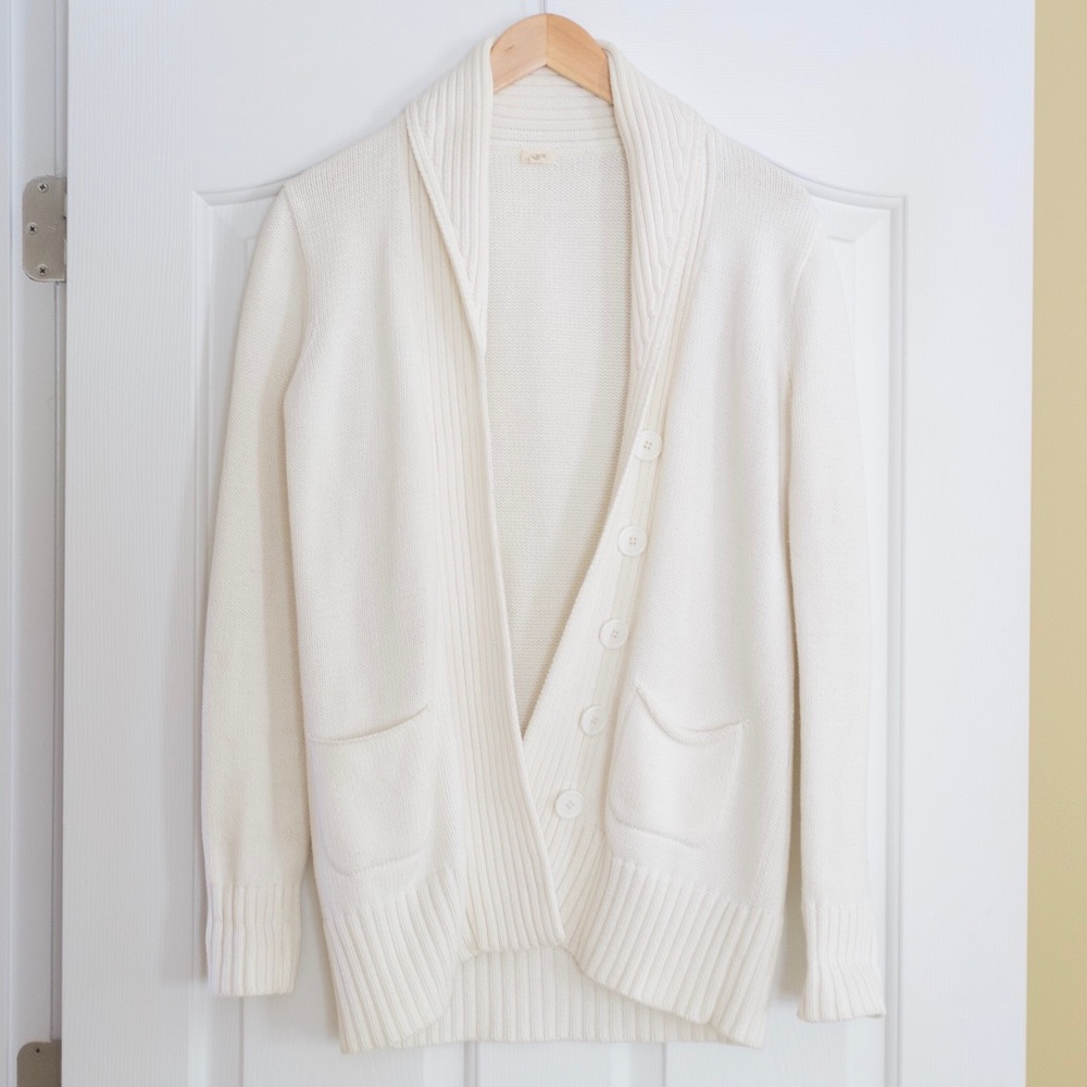 White J.Crew Sweater